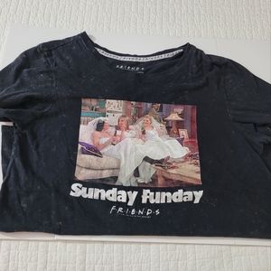 Friends Sunday Funday T Shirt, large